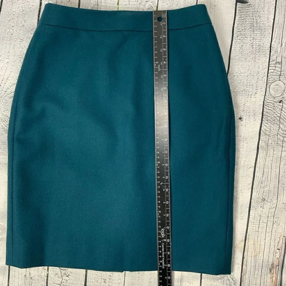 J. CREW Wool Pencil Skirt